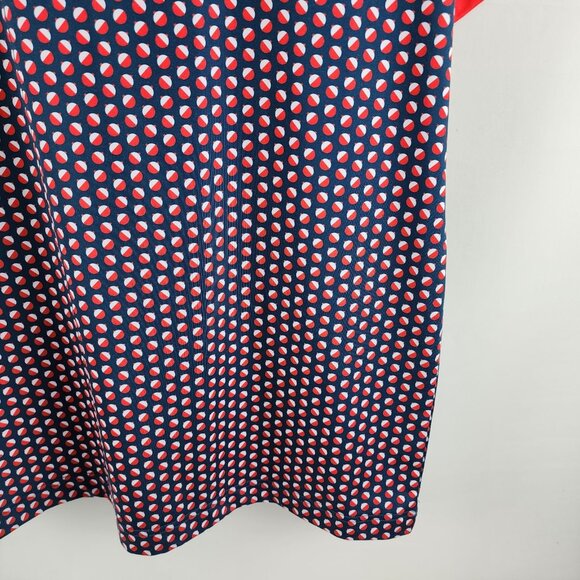 Waggle Shirt Mens XL Multi Geometric S/S Golf Polo USA - Picture 4 of 6